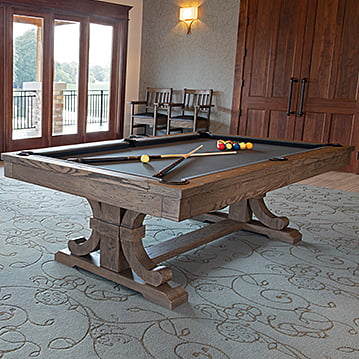 7' Carmel Pool Table by Presidential Billiards